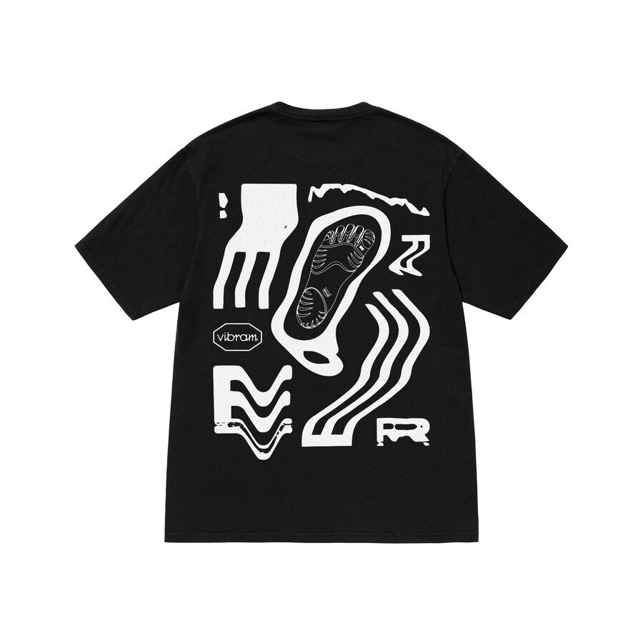 vibram move freely t-shirt zwart