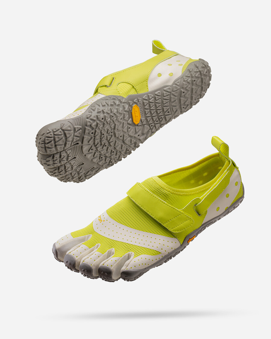 v-aqua herenschoenen limegroen ivoor grijs