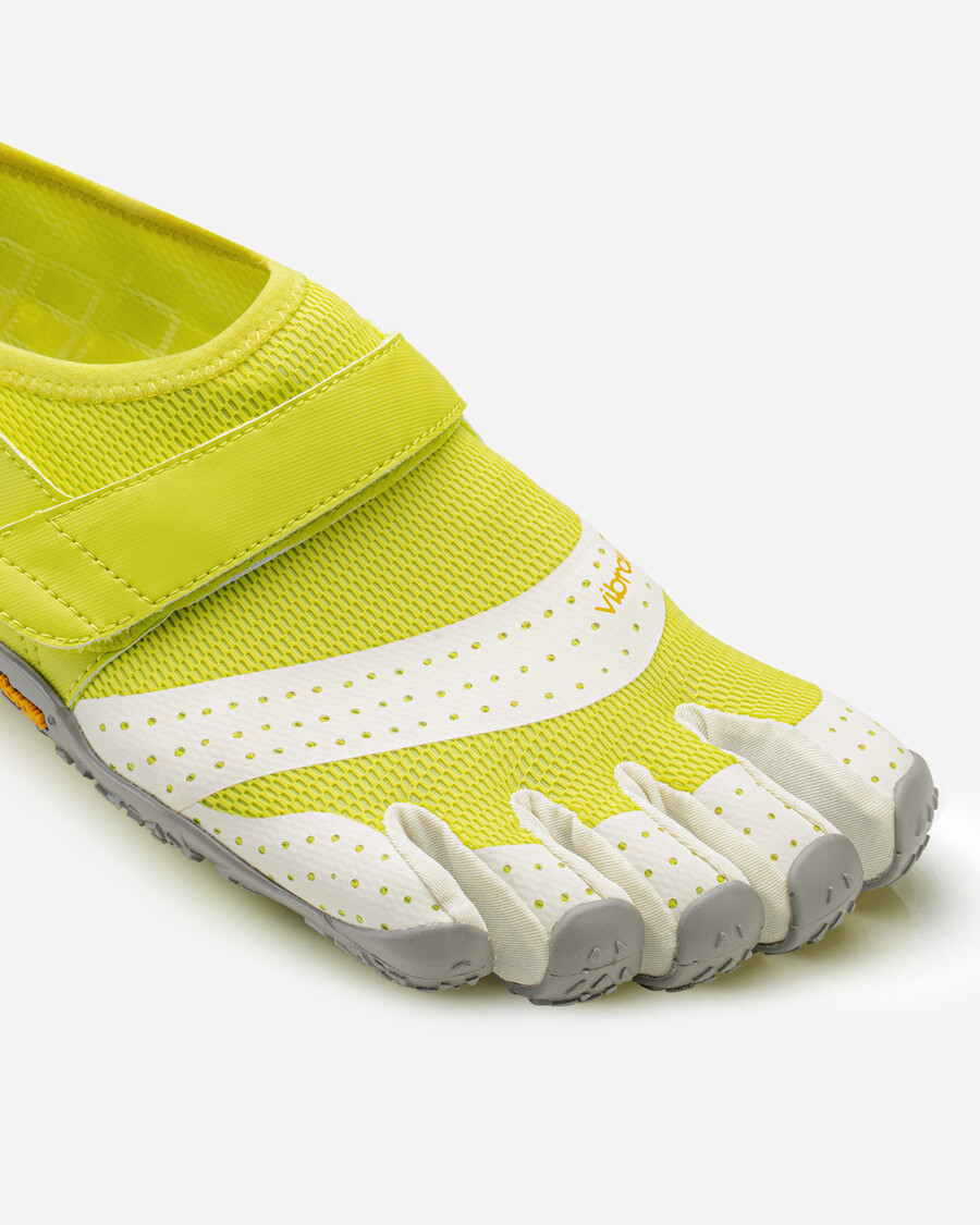 v-aqua damesschoenen in limoengroenivoorgrijs