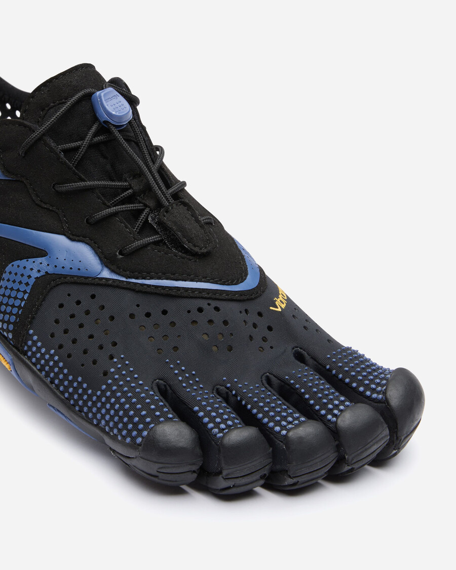 v-run herenschoenen zwartblauw