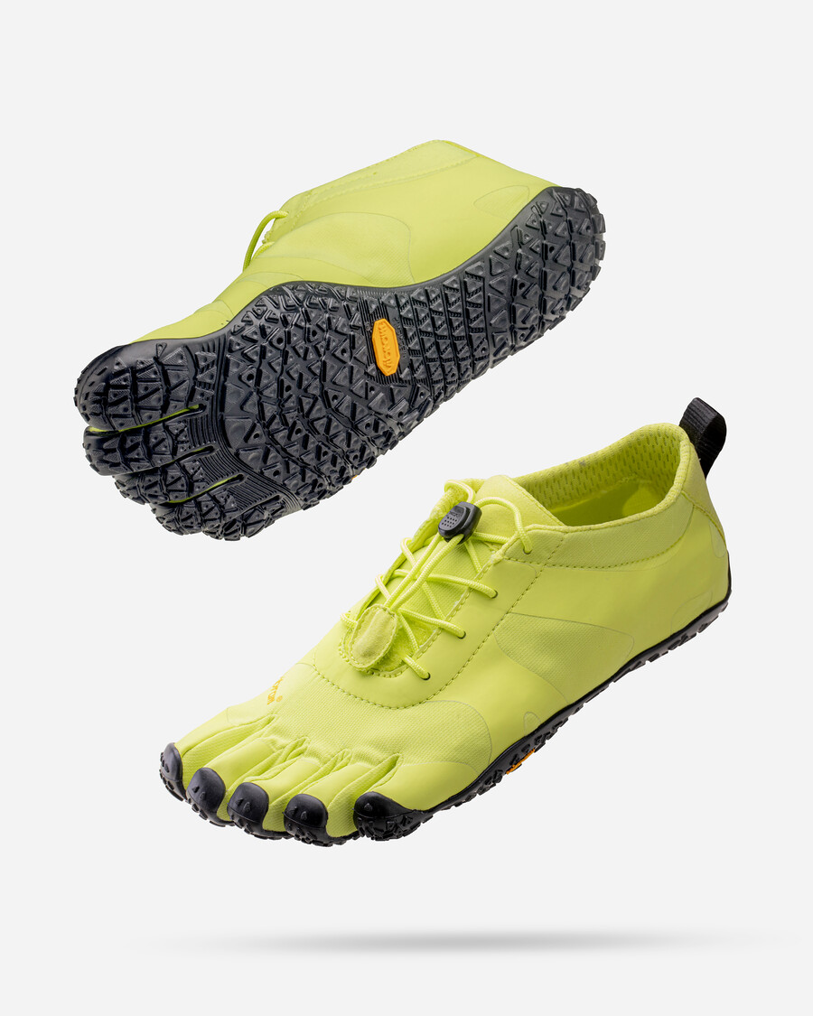 v-alpha damesschoenen limoengroenzwart