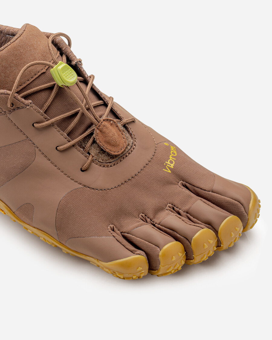 v-alpha heren bruin gum