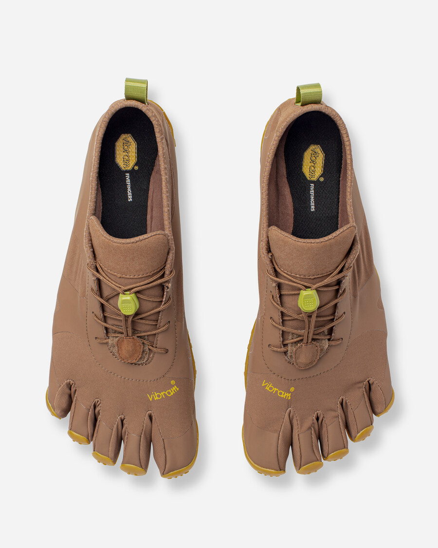 v-alpha heren bruin gum