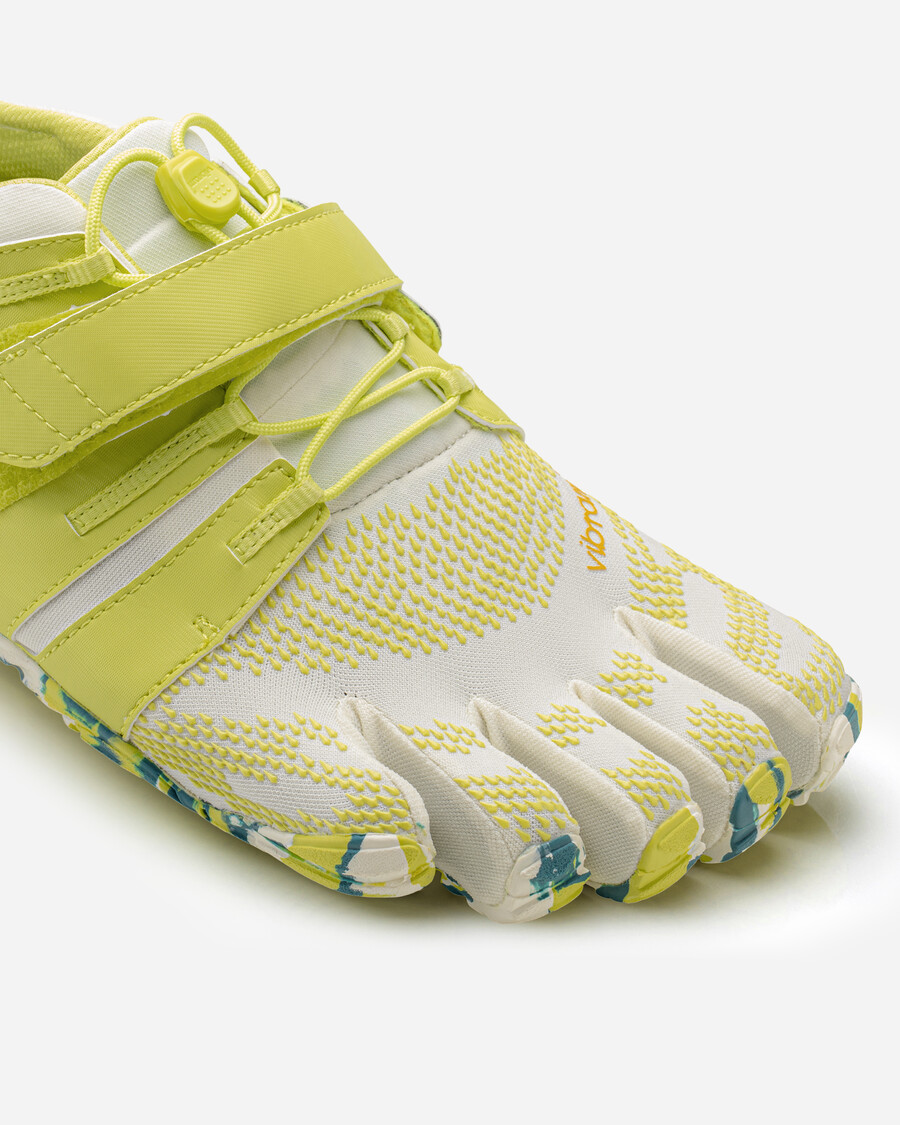 v-train 2.0 heren limegroen grijs
