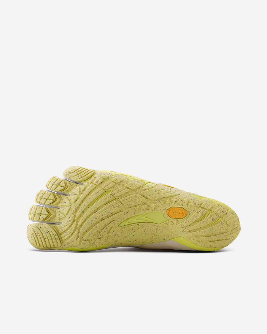 kmd evo herenschoenen ivoor limegroen