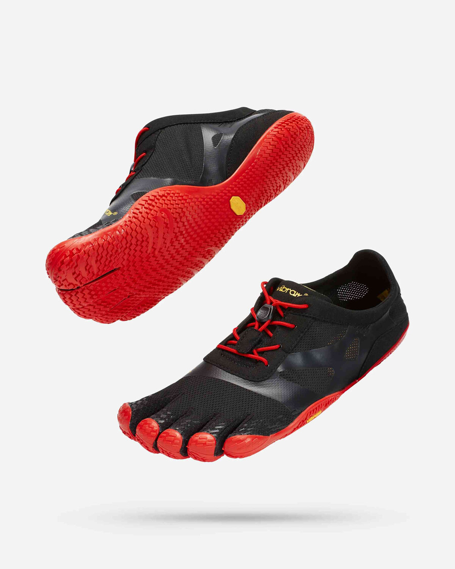 kso evo heren zwart rood
