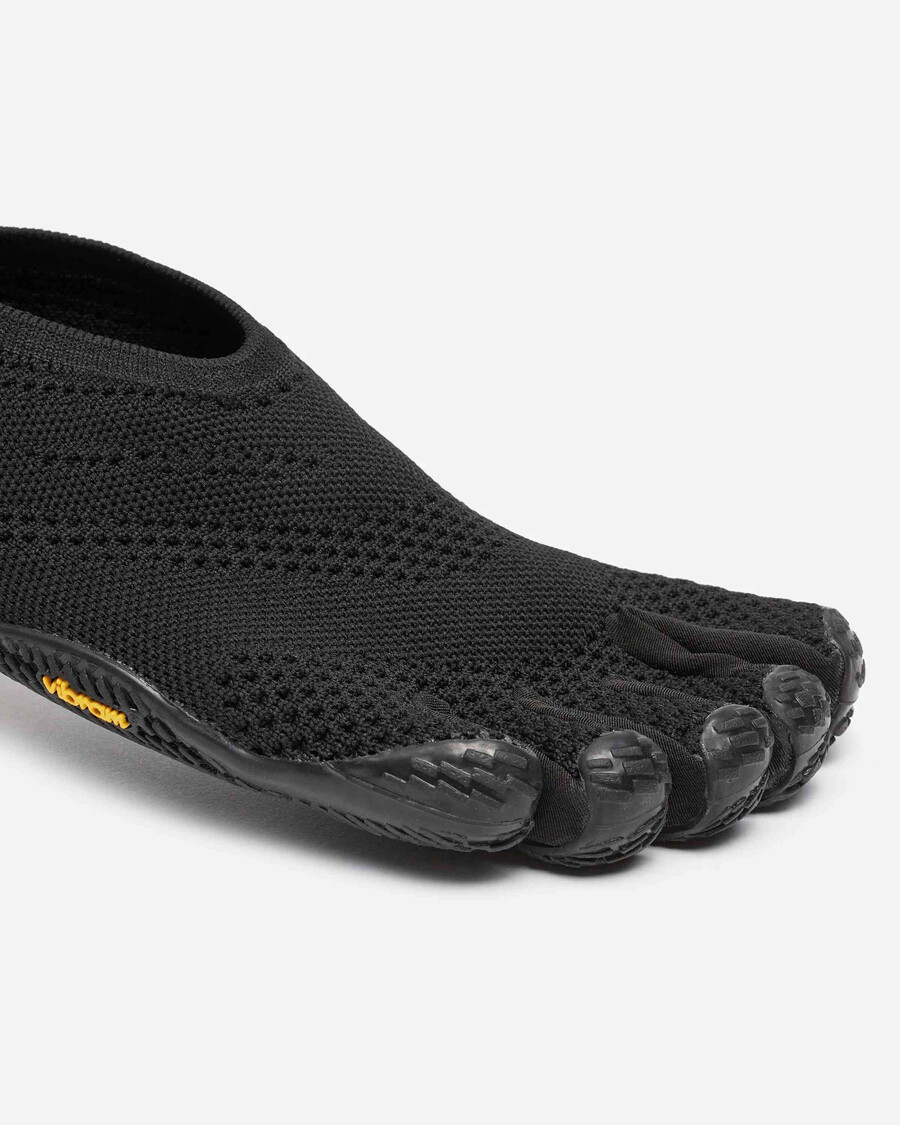 el-x gebreide herenjas zwart
