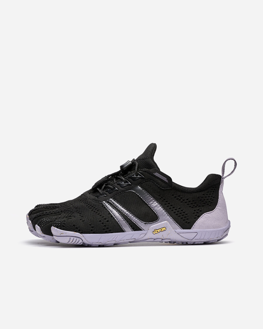 kmd evo damesschoenen zwartlila