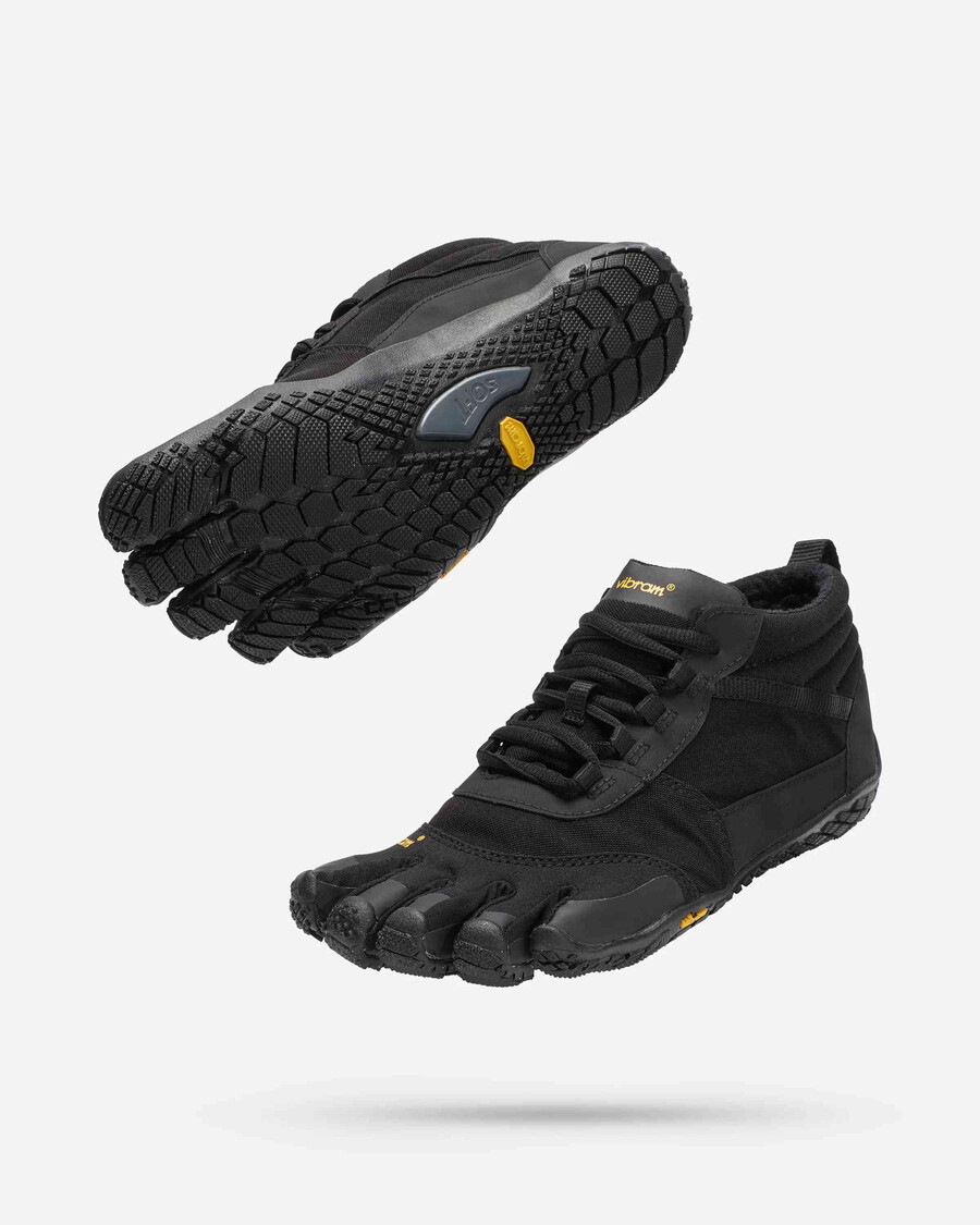 v-trek geïsoleerde herenschoenen zwart